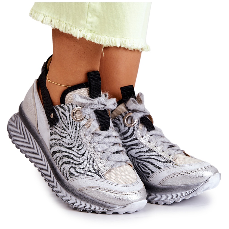 Pantofi de damă Maciejka din piele 04916-03 Gri Pantofi de damă Maciejka din piele 04916-03 Gri