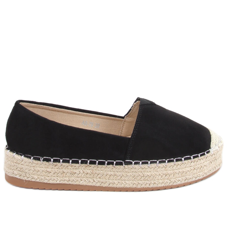 Espadrile dama Pilar Black negru Espadrile dama Pilar Black negru