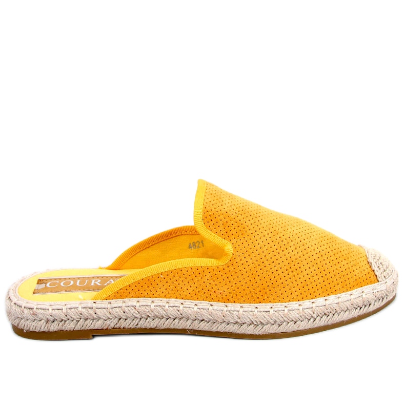 Carmen Galben espadrile papuci dama