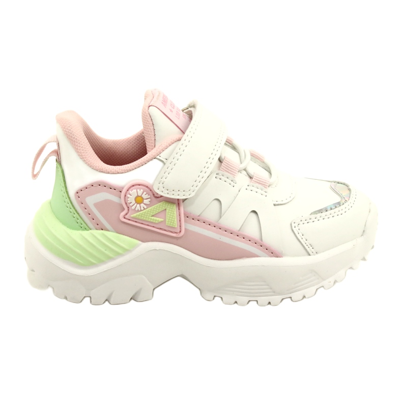 American Club Velcro cu holograma AA25/22 White alb