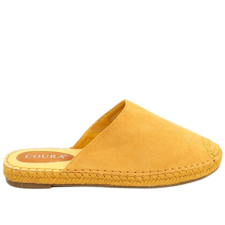 Espadrile colorate Marina Yellow galben