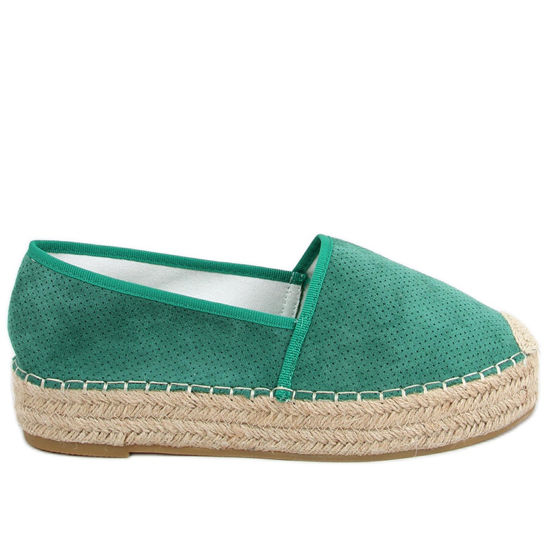 Espadrile dama Zeca Green verde