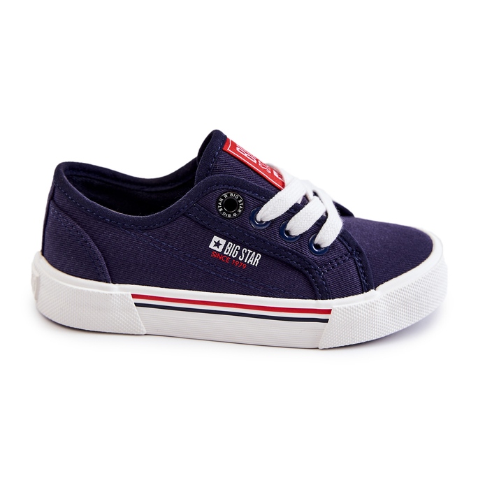 Pantofi Jos pentru Copii Big Star JJ374173 Bleumarin albastru
