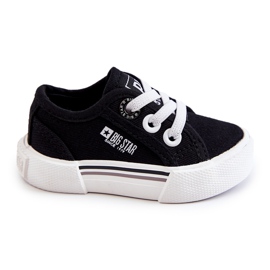 Pantofi negri pentru copii Big Star JJ374164 negru Pantofi negri pentru copii Big Star JJ374164 negru