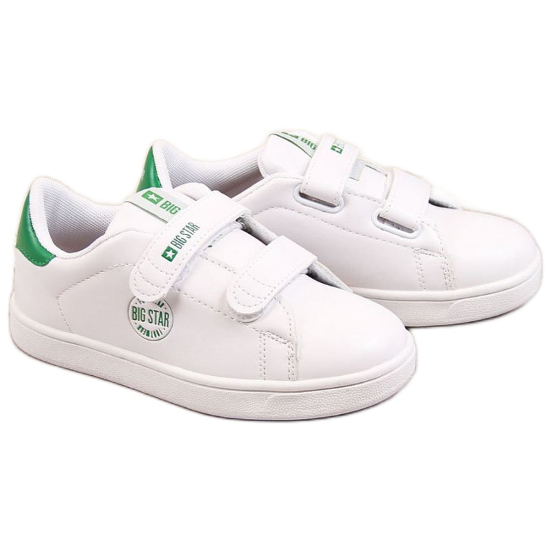 Adidași Eco cu Velcro Big Star Jr DD374029 alb