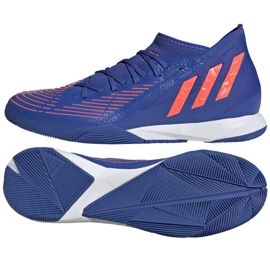 Adidas Predator Edge.3 În pantofi de fotbal GX0021 albastru albastru