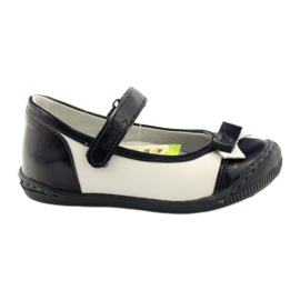 Încălțăminte pentru copii balerini Ren But 1405 bleumarin alb Încălțăminte pentru copii balerini Ren But 1405 bleumarin alb