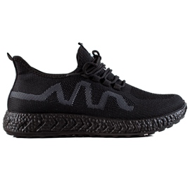 TRENDI Pantofi sport ușori negru TRENDI Pantofi sport ușori negru