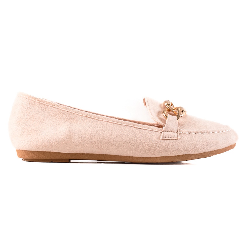 Seastar Mocasini Cu Decor Auriu bej