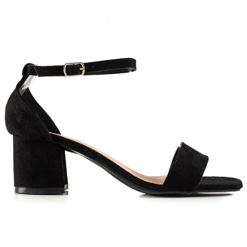 Sandale Pe Tocuri Joase VINCEZA negru