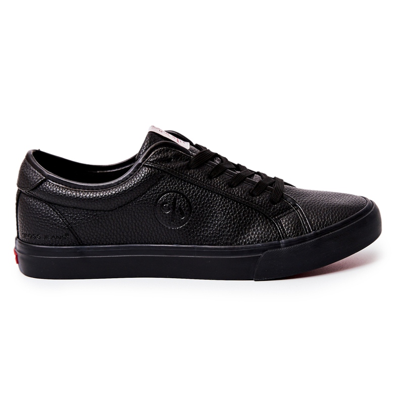 Cross Jeans Pantofi bărbați din piele Jeans încrucișați JJ1R4022C Negru