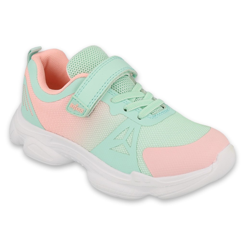 Pantofi copii colorati Befado 516Y120 multicolor roz