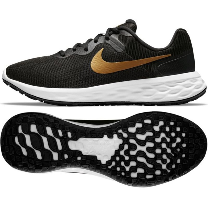 Pantof de alergare Nike Revolution 6 Next Nature M DC3728 002 negru negru