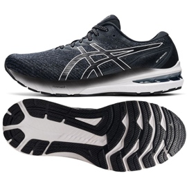 Pantofi de alergare Asics Gt 2000 10 M 1011B185 002 negru gri Pantofi de alergare Asics Gt 2000 10 M 1011B185 002 negru gri