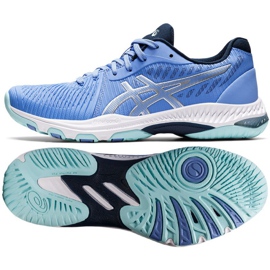 Pantofi de volei Asics Netburner Ballistic Ff 2 W 1052A033 408 albastru albastru Pantofi de volei Asics Netburner Ballistic Ff 2 W 1052A033 408 albastru albastru