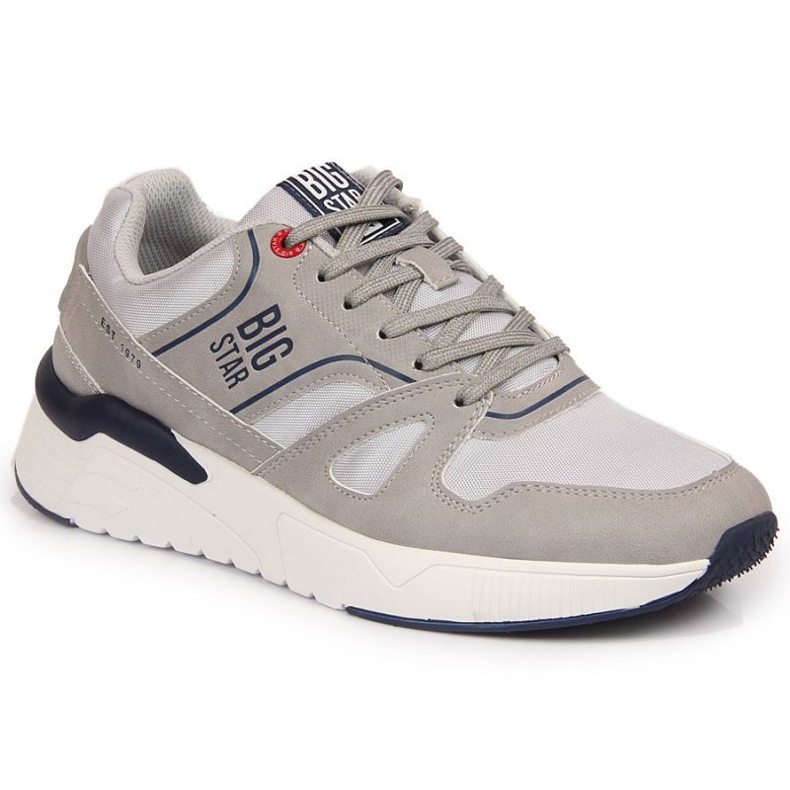 Pantofi sport casual gri Big Star M JJ174276