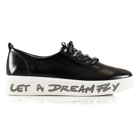 Goodin Adidași Cu Moda Piele Ecologică negru Goodin Adidași Cu Moda Piele Ecologică negru