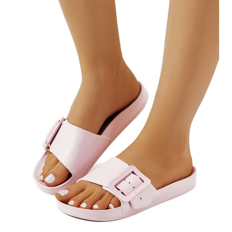 Papuci roz Big Star FF274A387