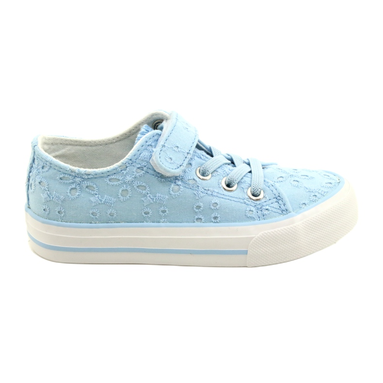 Dantela Atletico Velcro WY21452 Albastru Tenisi