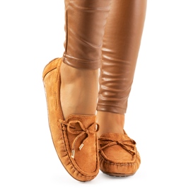 Mocasini Wilma camel maro Mocasini Wilma camel maro