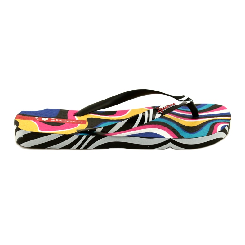 Slapi Zebra Ipanema 26627 23879 alb negru multicolor