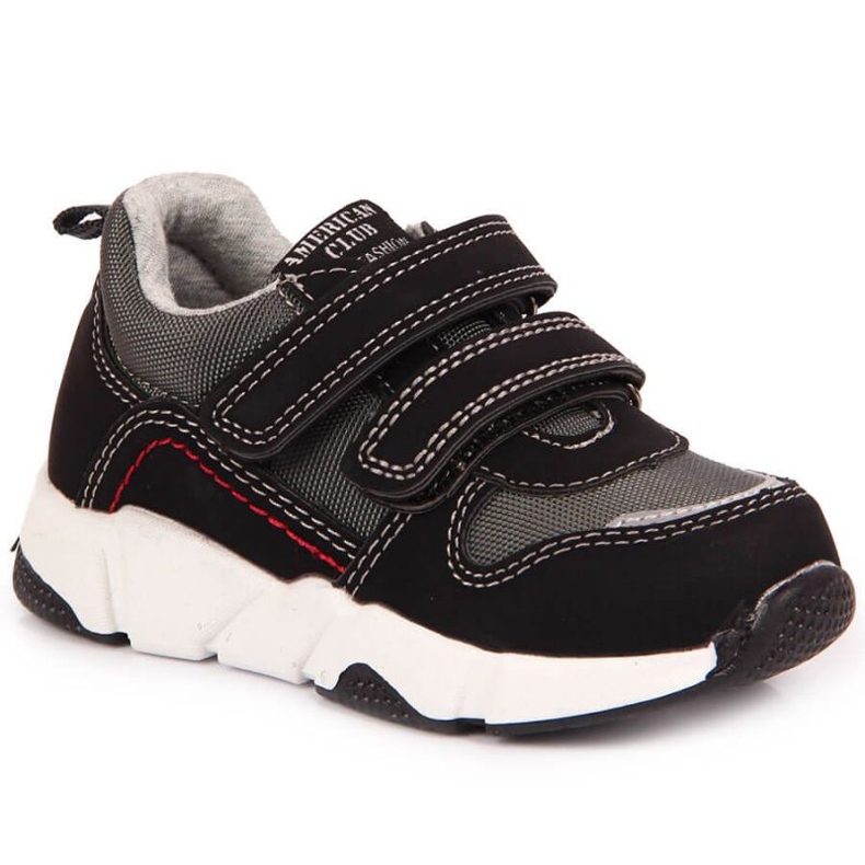 Pantofi sport American Club Jr AM876A negru
