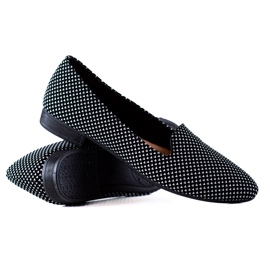 TRENDI Balerina 3197-2b / w negru