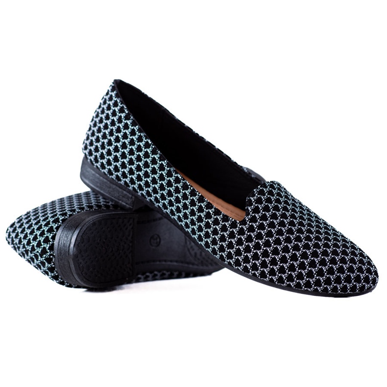 TRENDI Lordi clasici cu model negru