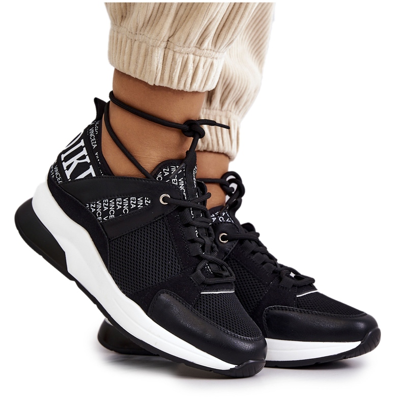 Vinceza Pantofi Sport Pantofi Pe Pană Negru Lorey Vinceza Pantofi Sport Pantofi Pe Pană Negru Lorey