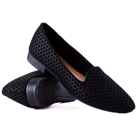 TRENDI Lordi clasici cu model negru