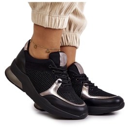 Vinceza Pantofi sport la modă Pantofi de damă negri Danielle negru