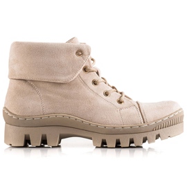 Trappers Beżowe de S. Barski bej