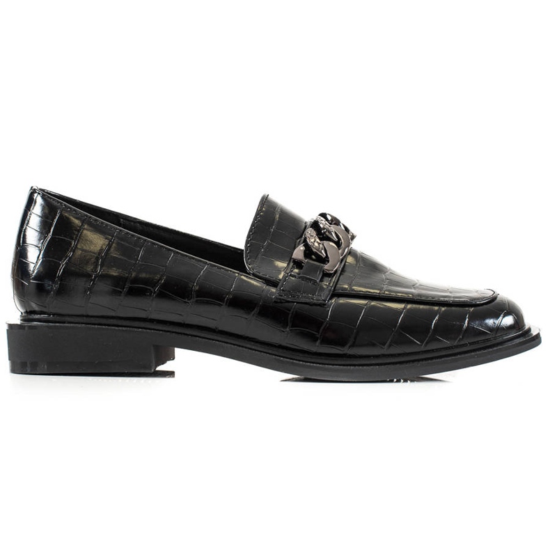 S. BARSKI Mocasini eleganti S.BARSKI negru