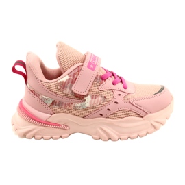 Pantofi Sport Velcro NEWS 22DZ32-4931 Roz Pantofi Sport Velcro NEWS 22DZ32-4931 Roz