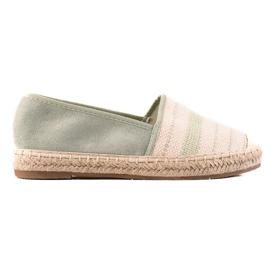 Anesia Paris Espadrile casual bej verde Anesia Paris Espadrile casual bej verde