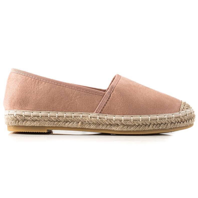 Lucky Shoes Espadrile pudrate roz Lucky Shoes Espadrile pudrate roz