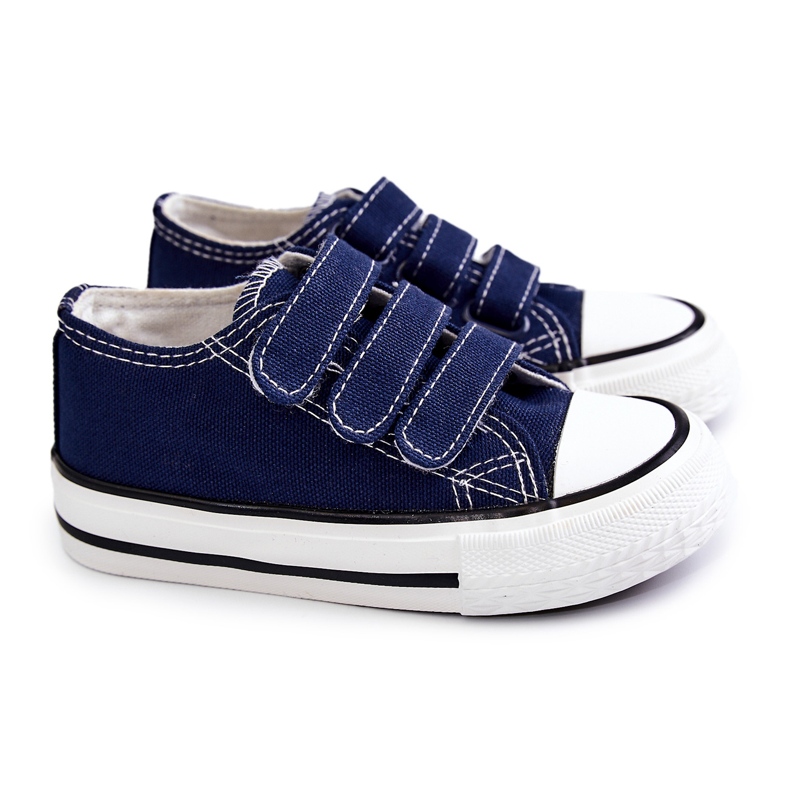 Pantofi Copii Cu Velcro Bleumarin Bernie albastru Pantofi Copii Cu Velcro Bleumarin Bernie albastru