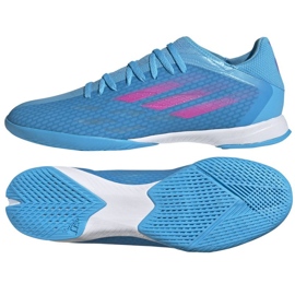Adidas X Speedflow.3 In M GW7489 ghete de fotbal albastru albastru