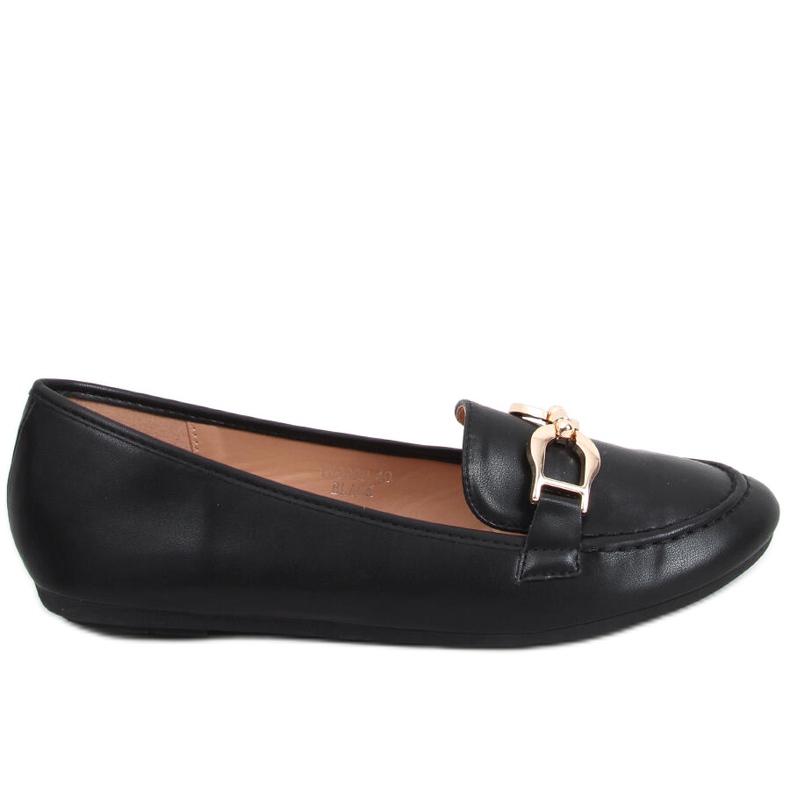 Mocasini de dama Amiya Black negru