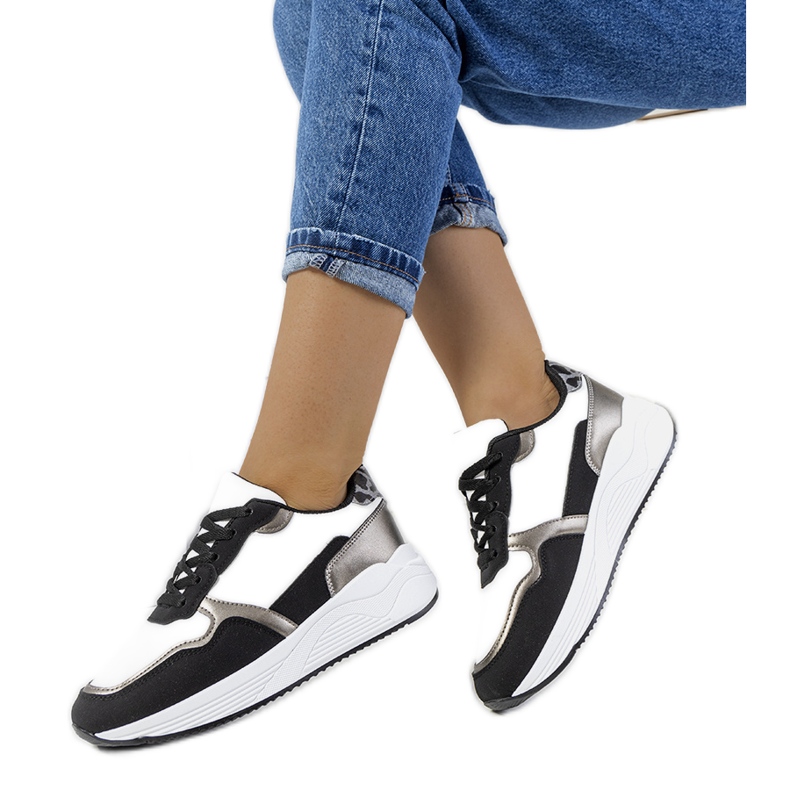 Tenisi Mazzanta negri alb