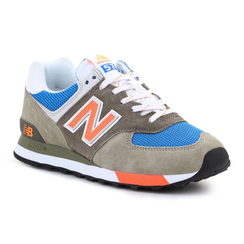 Pantofi New Balance M ML574LA2 albastru gri