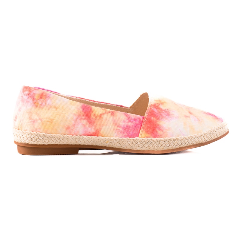 Ideal Shoes Espadrile clasice multicolor Ideal Shoes Espadrile clasice multicolor