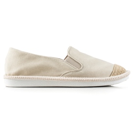 TRENDI Espadrile casual bej TRENDI Espadrile casual bej