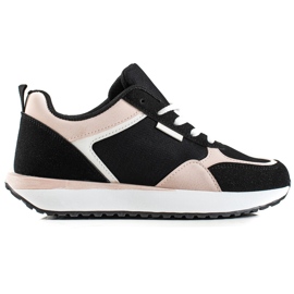 Sweet Shoes Adidași cu plasă negru