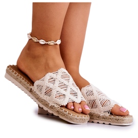 PE1 Papuci Bej Polly pentru femei