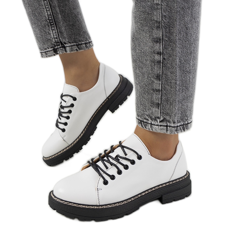 Pantofi albi Jewell de damă