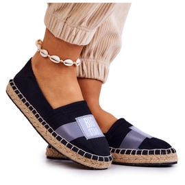 Espadrile damă Slip Big Star JJ274963 Negru Espadrile damă Slip Big Star JJ274963 Negru
