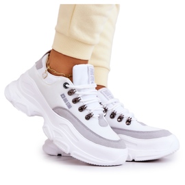 Pantofi sport dama Tenisi Big Star JJ274A220 Alb