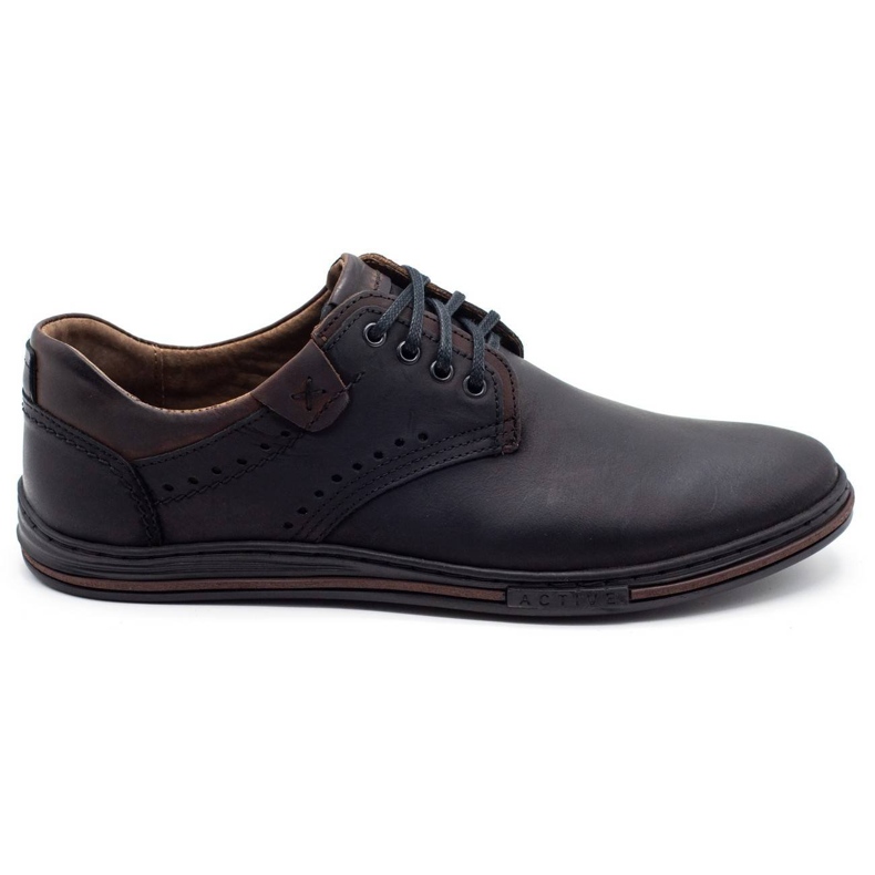 Polbut Pantofi casual bărbați 402 negri negru