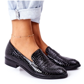 Mocasini lăcuțiți Vinceza 21-10674 Negru